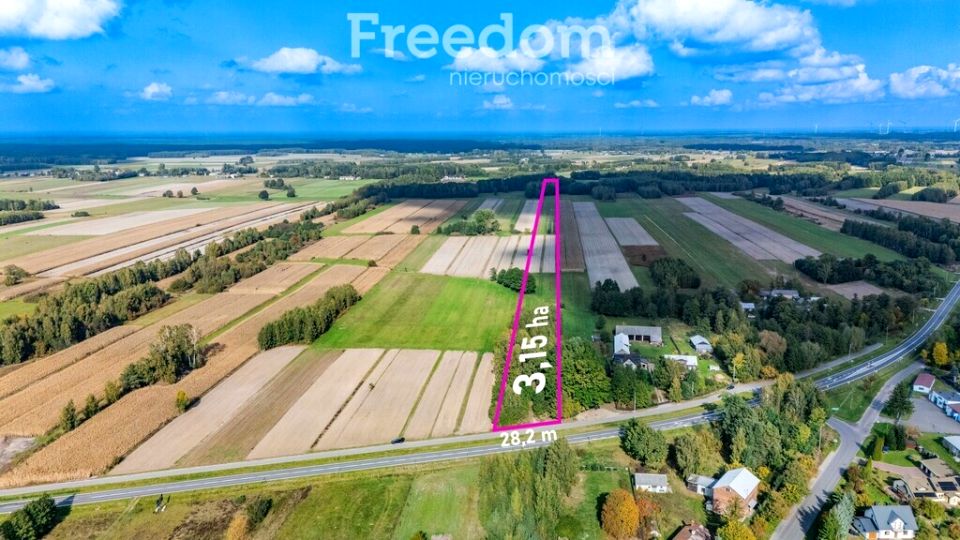 Działka budowlano-rolna Dobre