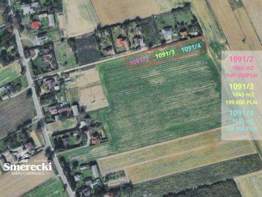 Działka budowlana Tuszów