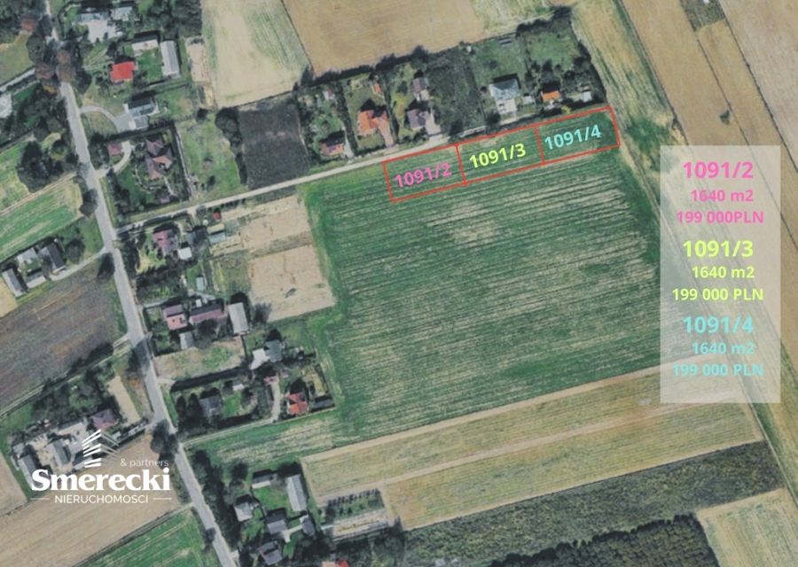 Działka budowlana Tuszów