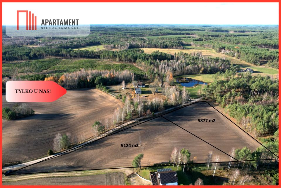 Działka budowlana Małe Chełmy