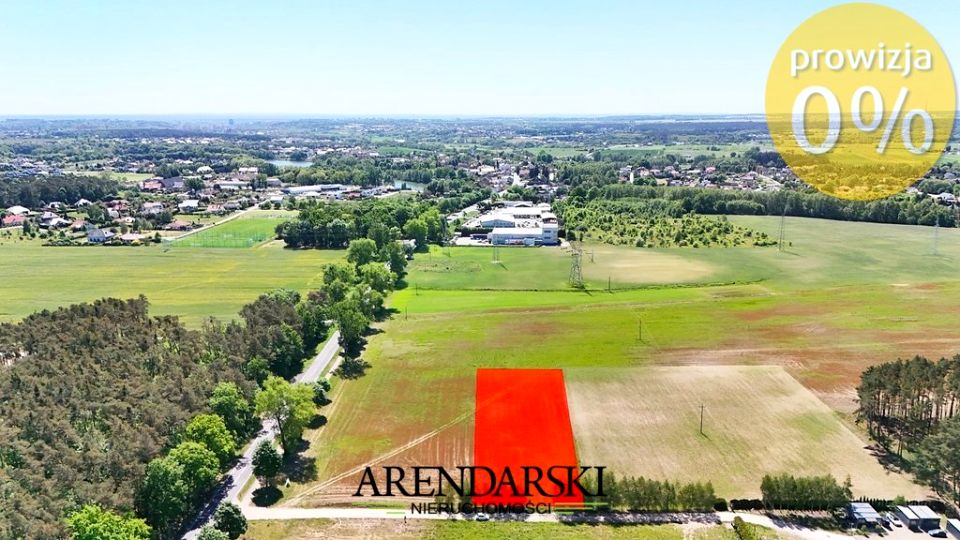 Działka usługowa Kłodawa