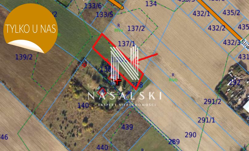 Działka budowlana Stronno