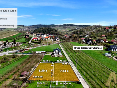 Działka budowlana Łącko