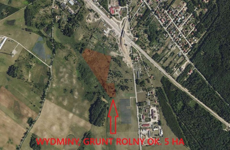 Działka rolna Wydminy