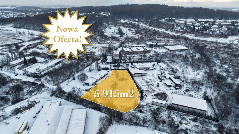 Działka przemysłowa Wałbrzych