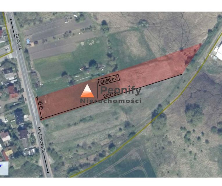 Działka budowlano-rolna Chojna