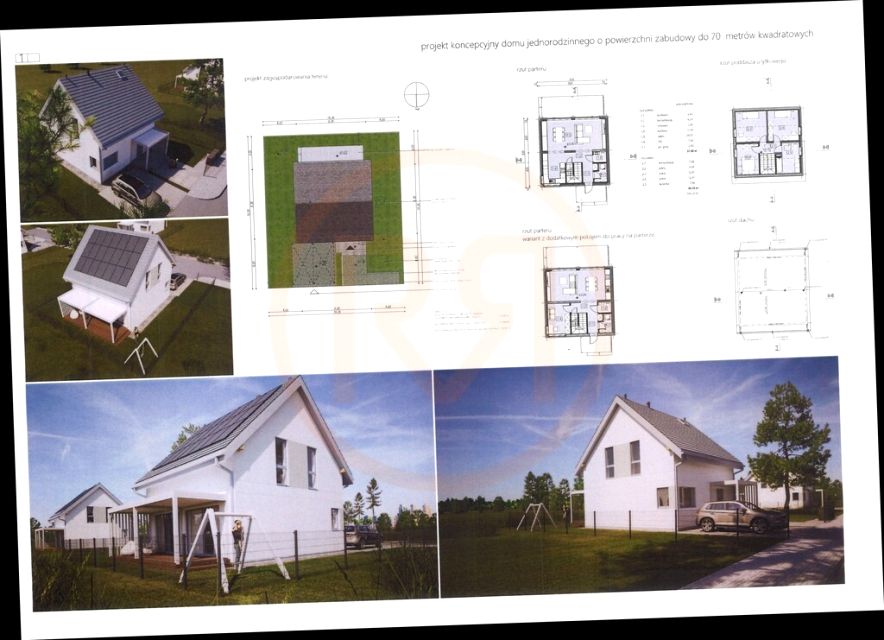 Działka budowlana Krzywe