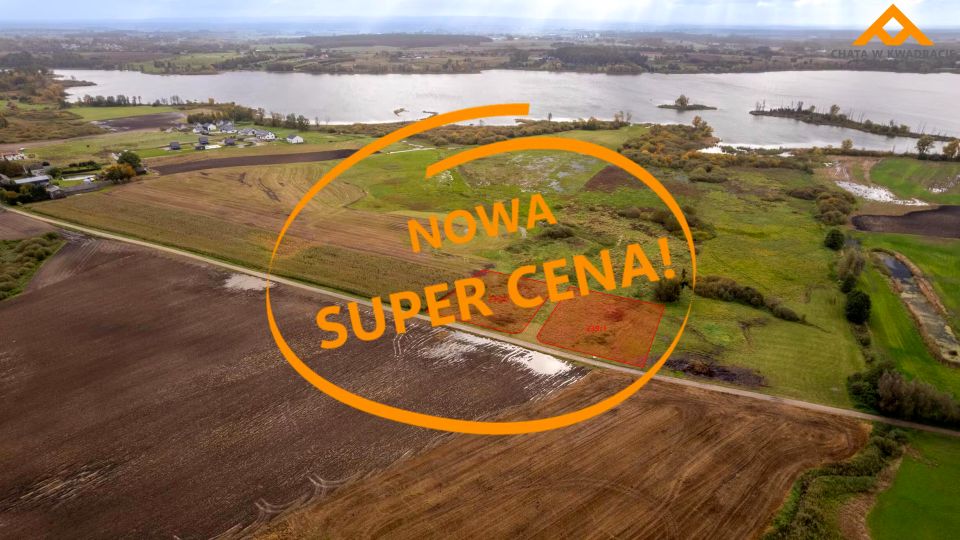 Działka nad jeziorem