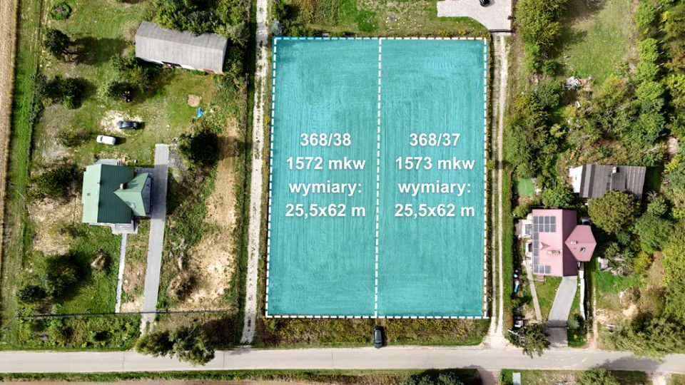 Działka budowlana Smugi