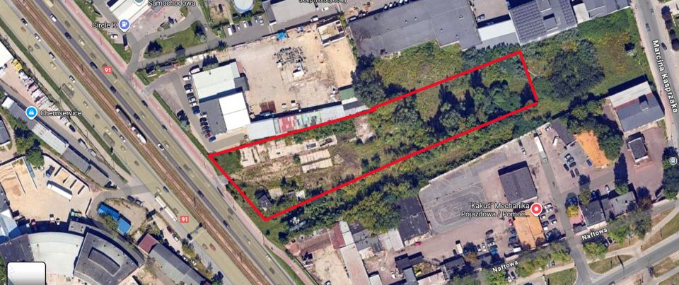 Działka inwestycyjna Łódź