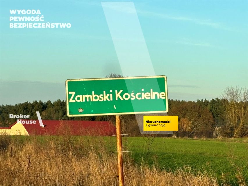 Działka siedliskowa Zambski Kościelne