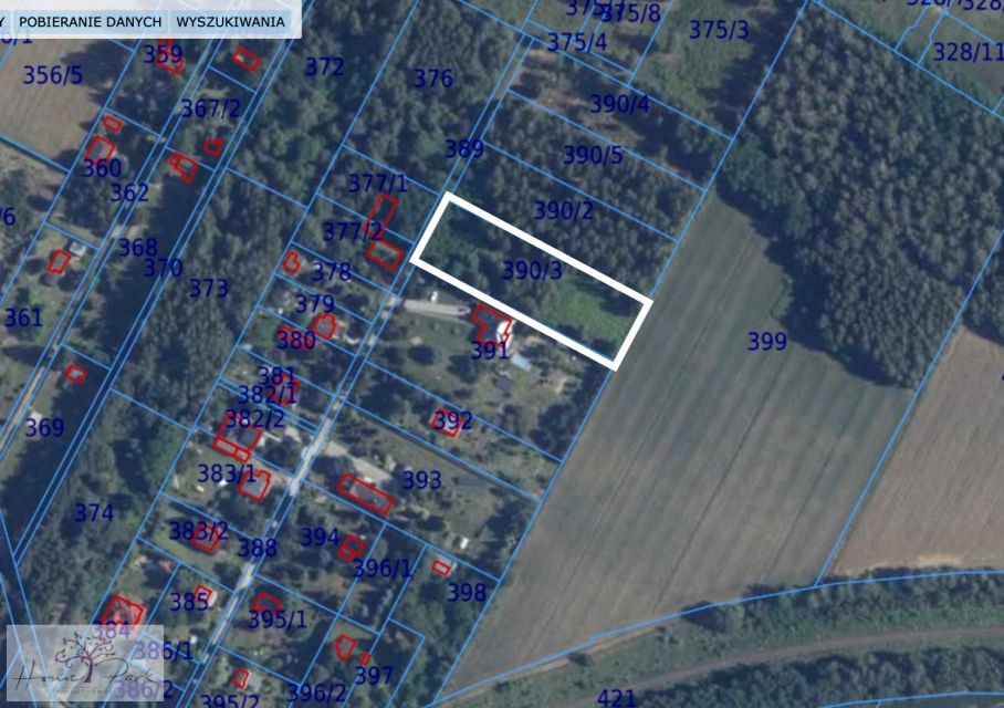 Działka budowlana Anielin Swędowski