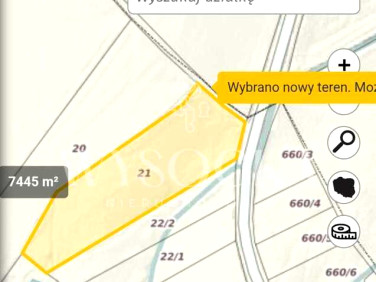 Działka rolna Owiesno