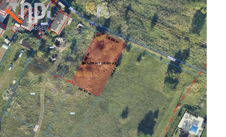 Działka budowlana Lubsza