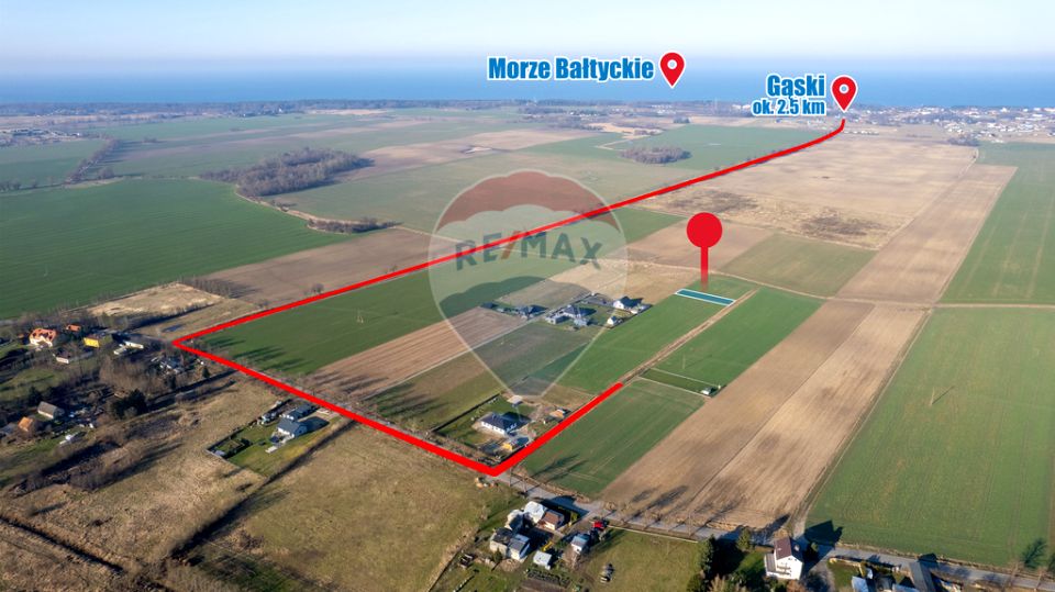 Działka budowlano-rolna ŚMIECHÓW