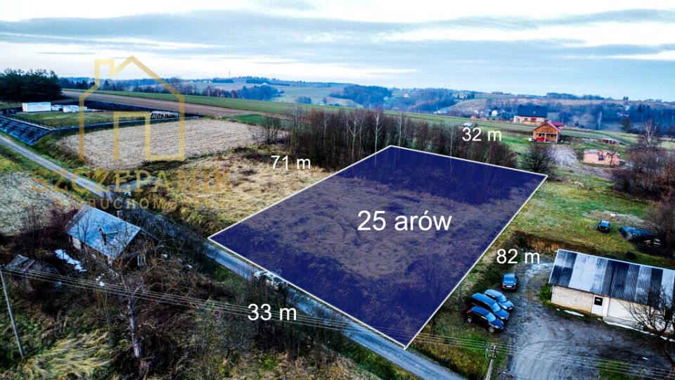 Działka budowlano-rolna Szklary