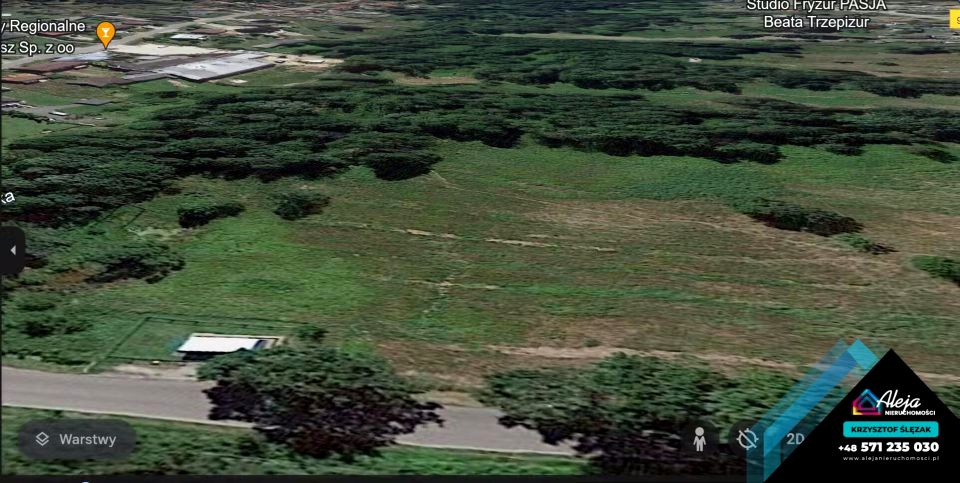 Działka budowlana Wąsosz