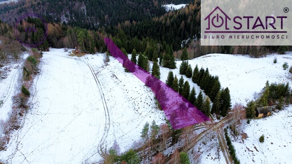 Działka rolna Łopuszna