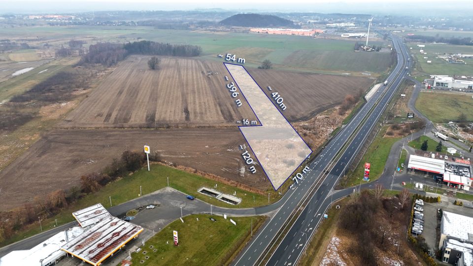 Działka inwestycyjna Poczesna