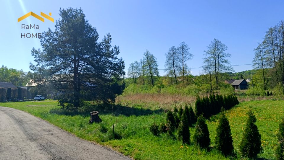Działka przy lesie
