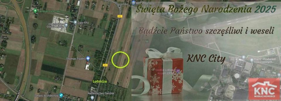 Działka usługowa Świdnik