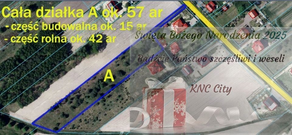 Działka budowlano-rolna Wola Lisowska