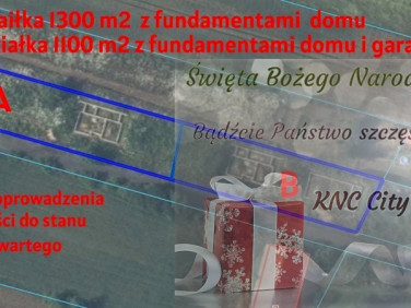 Ogrodzona działka sprzedam