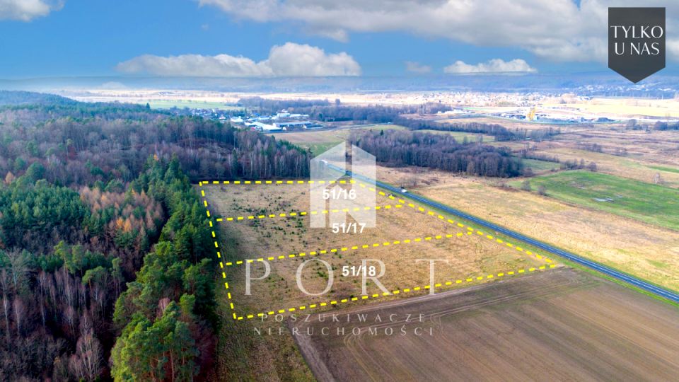 Działka przemysłowa Godętowo