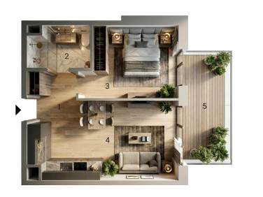 Mieszkanie nad jeziorem