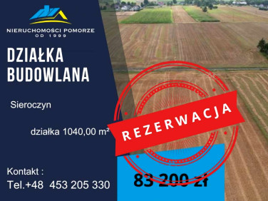 Działka budowlana Sieroczyn