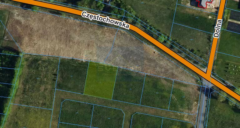 Działka budowlana Zawada
