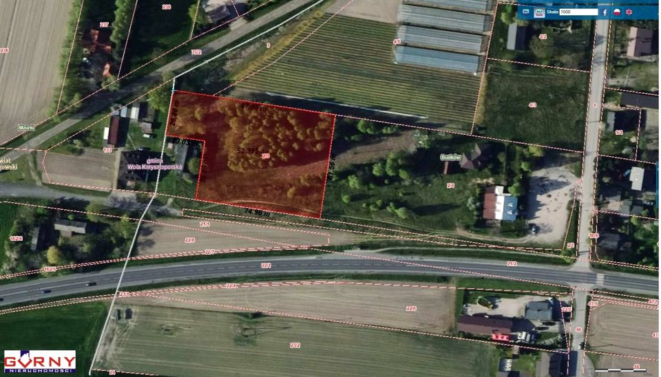 Pusta działka Mzurki