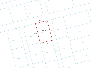 Działka budowlana Leźno