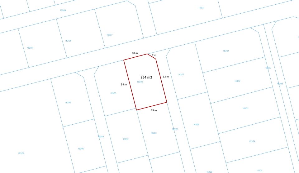 Działka budowlana Leźno