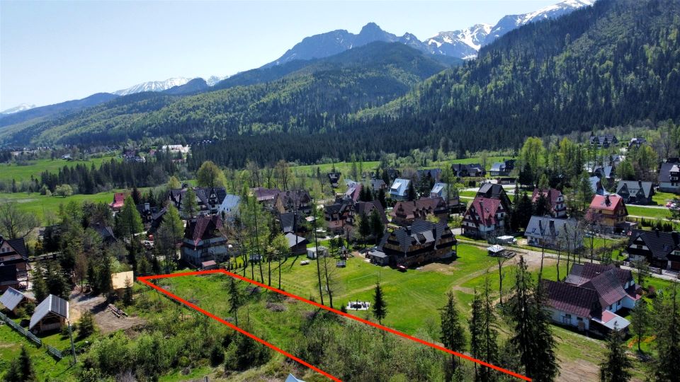 Pusta działka Kościelisko