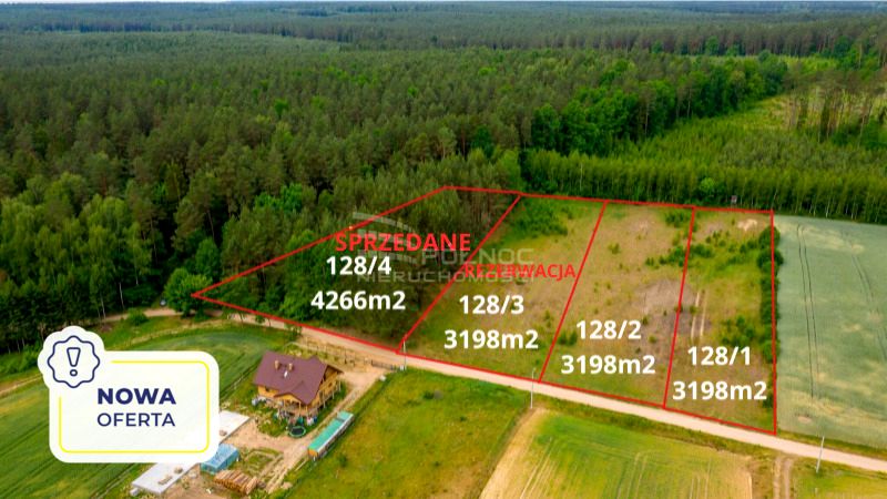 Działka budowlano-rolna Kopisk