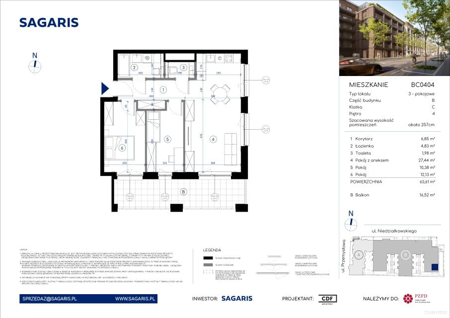 Mieszkanie Wilda, ul. Niedziałkowskiego 18