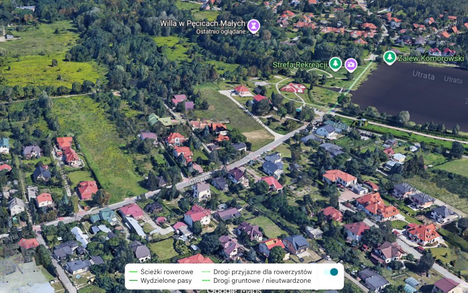 Działka budowlana Komorów