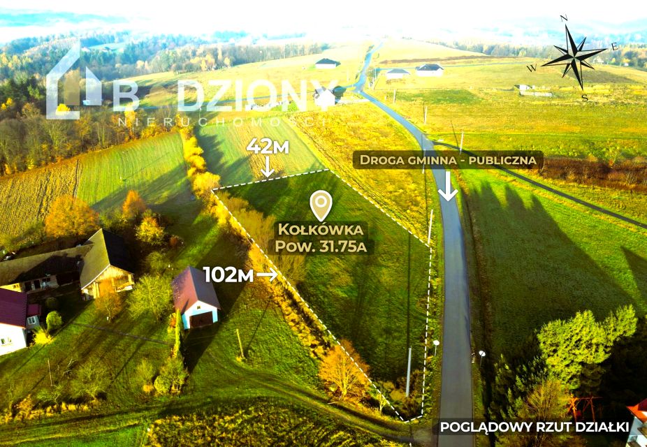 Działka budowlana Kołkówka