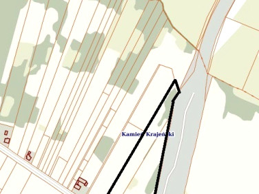 Działka usługowa Kamień Krajeński