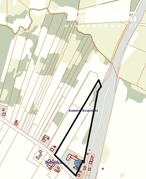 Działka usługowa Kamień Krajeński