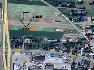 Działka budowlana Ślesin