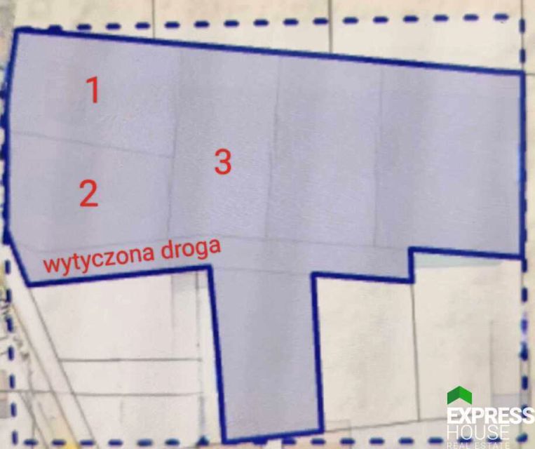 Działka budowlana Mykanów