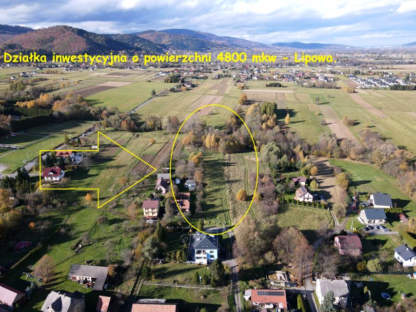 Działka budowlana Lipowa