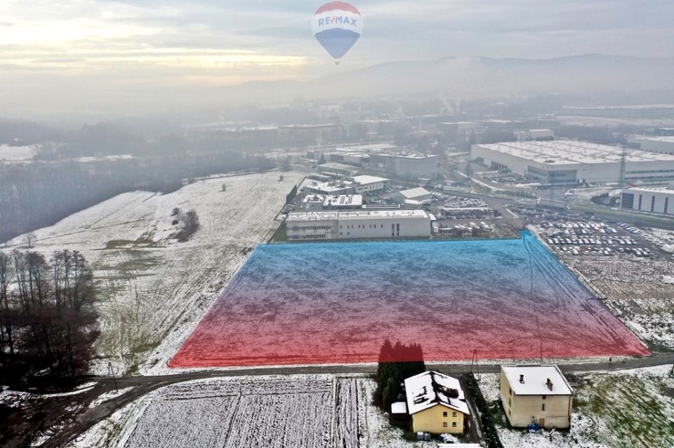Działka usługowa Bielsko-Biała