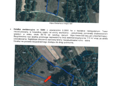 Działka rolna Tokarnia