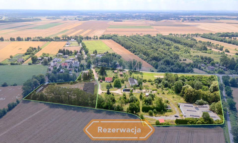 Działka usługowa Lipicze