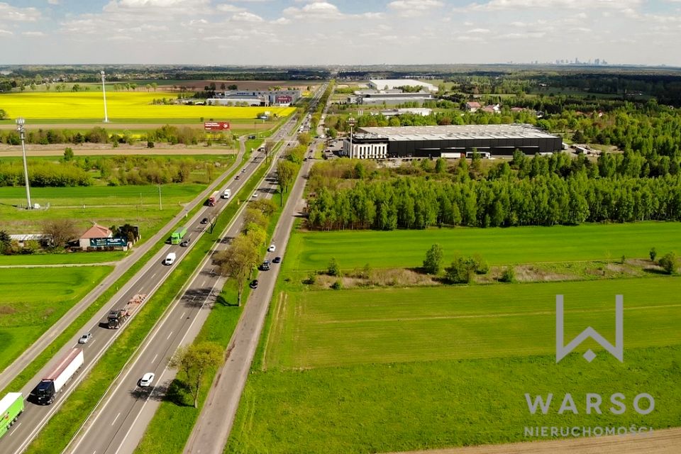 Działka usługowa Łomna