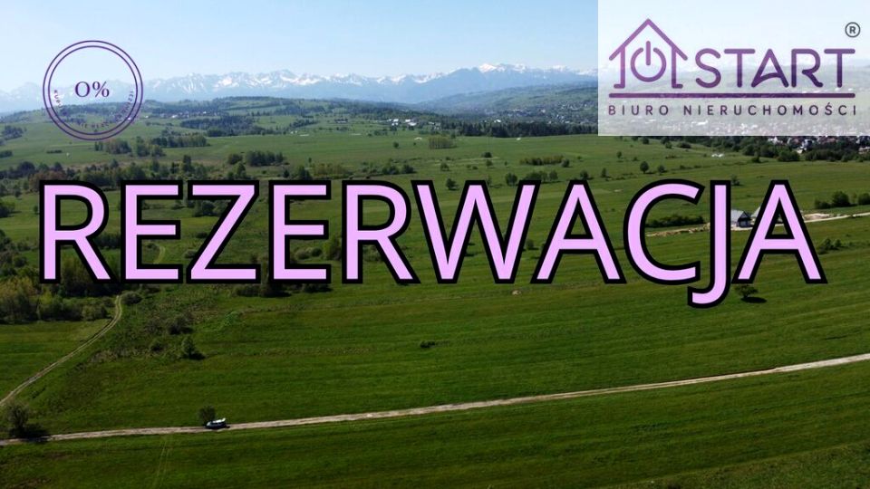 Działka inna Szaflary