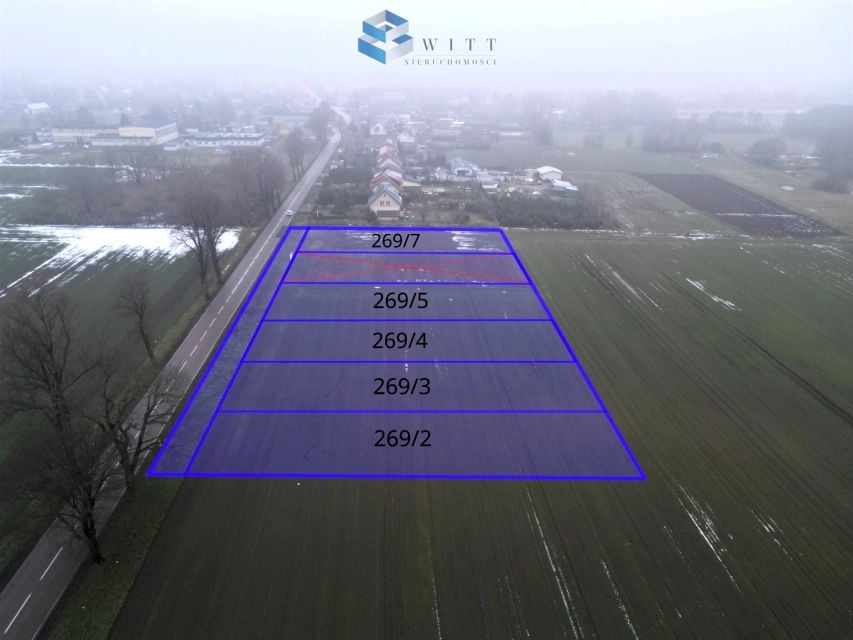 Działka budowlana Burkat